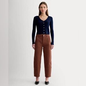 Everlane Utility Barrel Pant - Brown